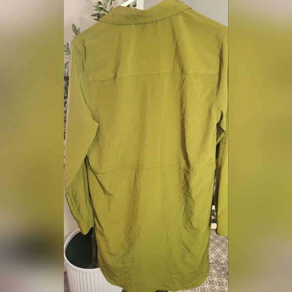 New Shore To Summit Utility Dress w/Sun Protection - Avocado - Size Small - Picture 3 of 5